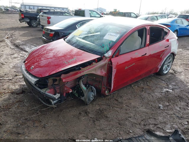 2021 TESLA MODEL Y 5YJYGDEE3MF212845 Photo 1