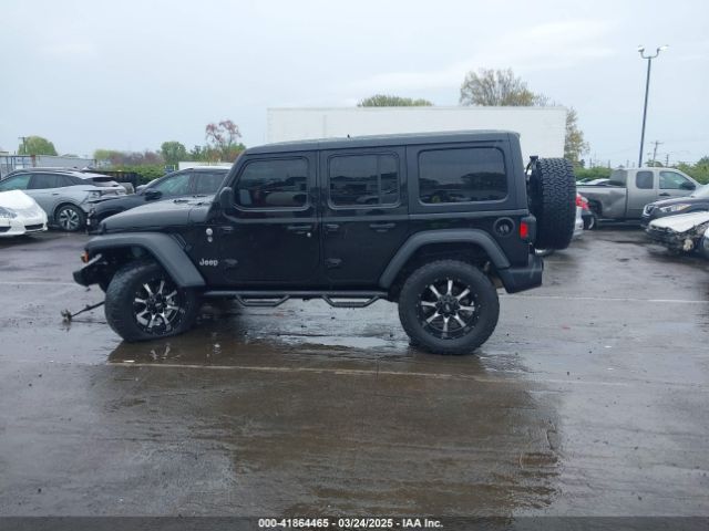 1C4HJXDG7JW227605 Jeep Wrangler Unlimited Sport S 4x4