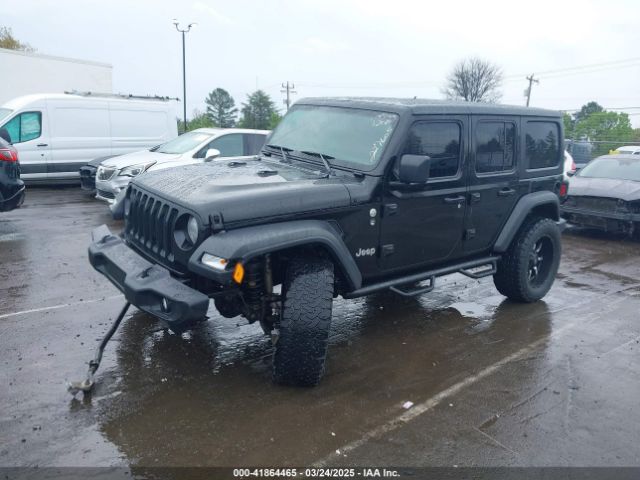 1C4HJXDG7JW227605 Jeep Wrangler Unlimited Sport S 4x4