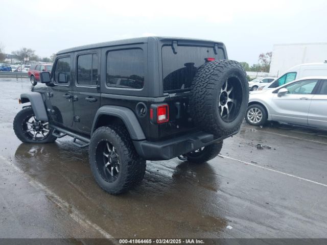 1C4HJXDG7JW227605 Jeep Wrangler Unlimited Sport S 4x4