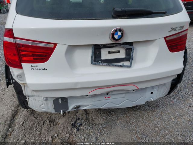 5UXWZ7C50F0F76357 BMW X3 Sdrive28i