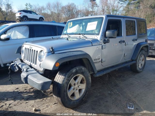 1C4BJWDG4FL732123 Jeep Wrangler Unlimited Sport