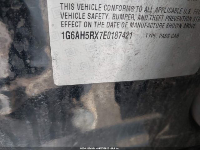 1G6AH5RX7E0187421 Cadillac ATS LUXURY