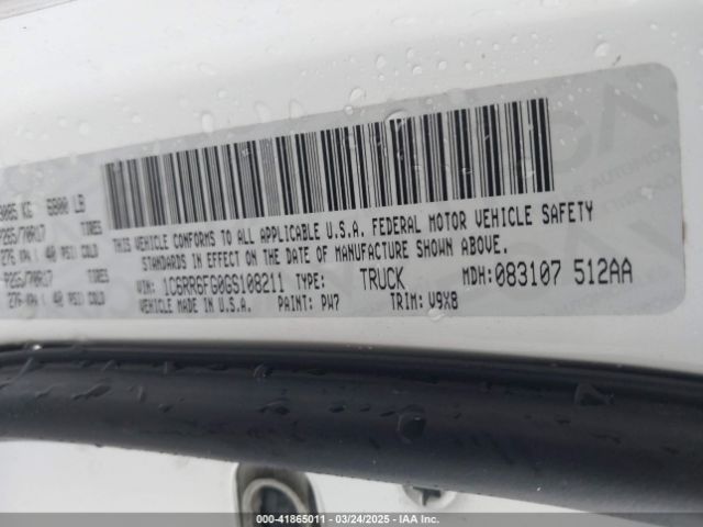 1C6RR6FG0GS108211 RAM 1500 Tradesman