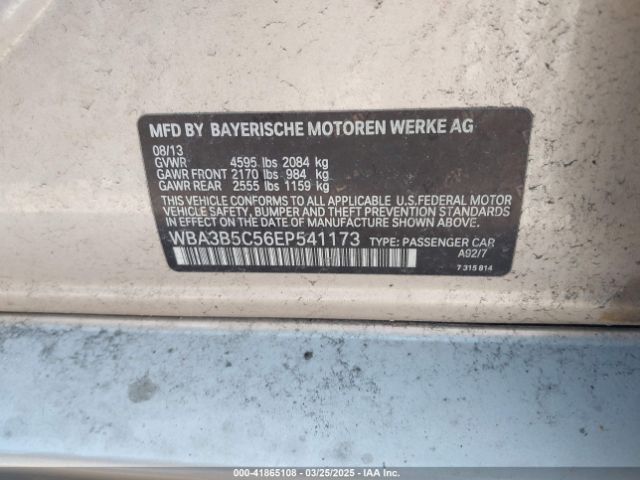 WBA3B5C56EP541173 BMW 328i Xdrive