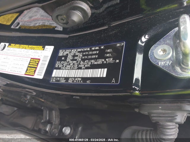 Toyota Highlander Xle 2020 5TDGZRBH8LS514997 Image 9