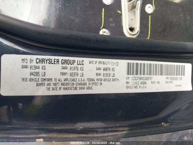 1C3CDFBBXED669707 Dodge DART SXT