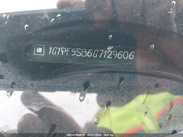 1G1PF5SB6G7129606 Chevrolet Cruze Limited 2lt Auto