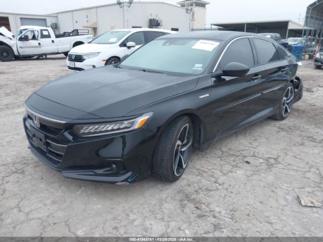 1HGCV3F23NA047809 Honda Accord Hybrid Sport