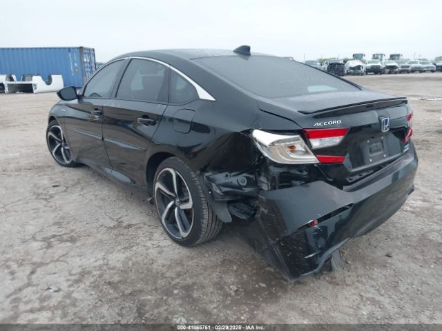 1HGCV3F23NA047809 Honda Accord Hybrid Sport