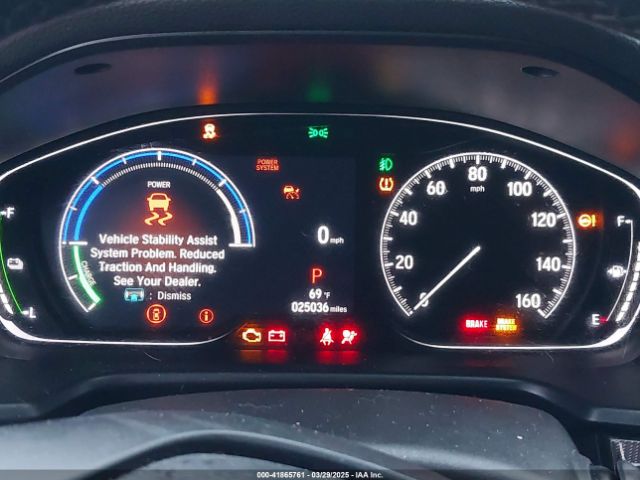 1HGCV3F23NA047809 Honda Accord Hybrid Sport