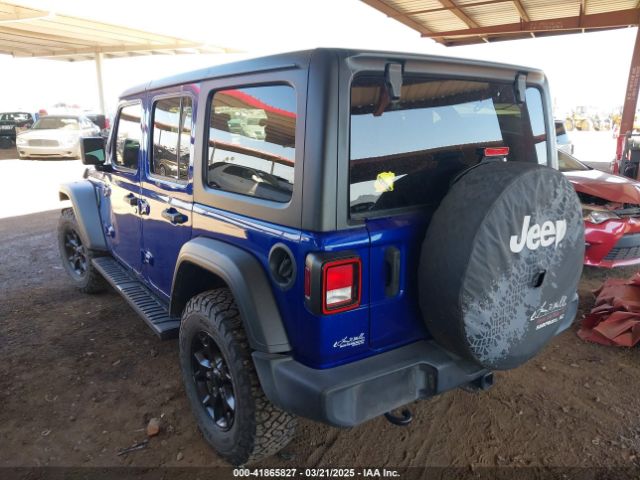 1C4HJXDG9LW325327 Jeep Wrangler Unlimited Willys 4x4