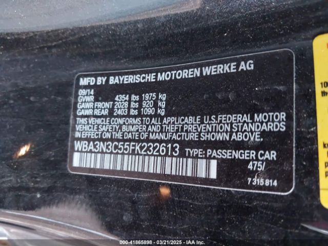 WBA3N3C55FK232613 BMW 428i