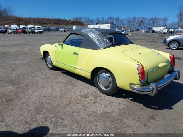 1973 VOLKSWAGEN KARMANN GHIA 1432805452 Photo 2