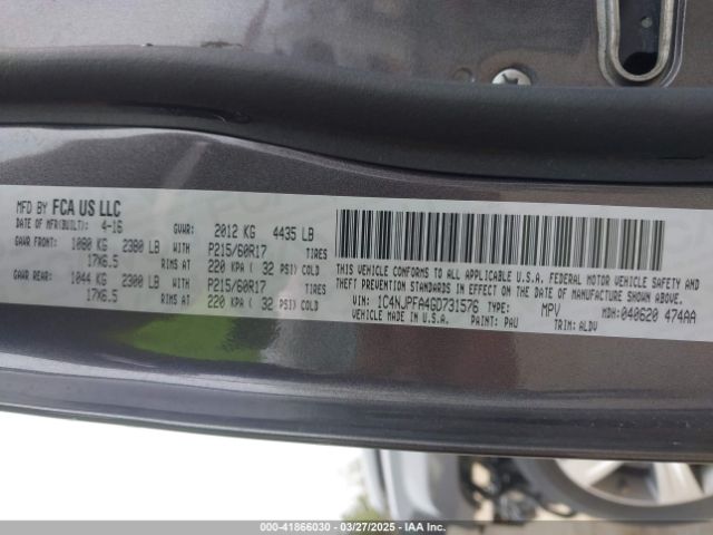 1C4NJPFA4GD731576 Jeep Patriot High Altitude Edition