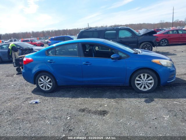 KNAFX4A68E5146699 KIA FORTE LX