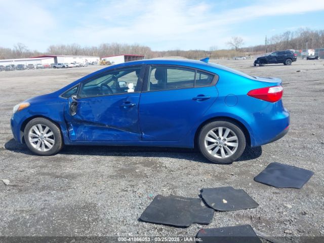 KNAFX4A68E5146699 KIA FORTE LX