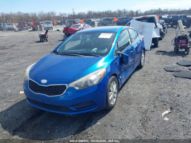 KNAFX4A68E5146699 KIA FORTE LX