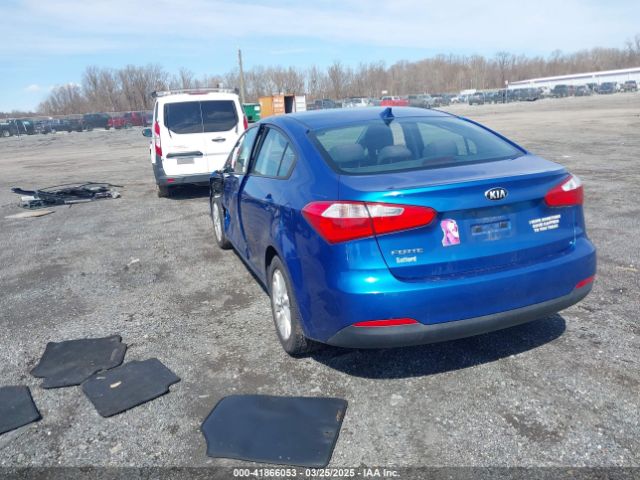 KNAFX4A68E5146699 KIA FORTE LX