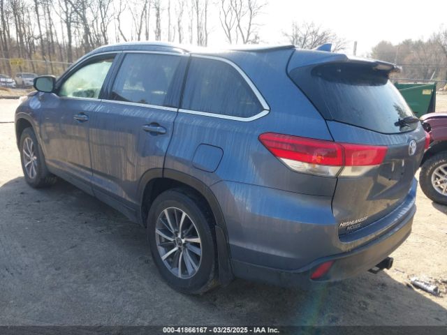 5TDJZRFHXKS950717 Toyota Highlander Xle