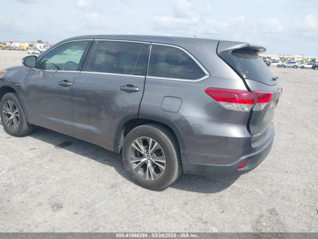 5TDZARFH4HS031816 Toyota Highlander Le