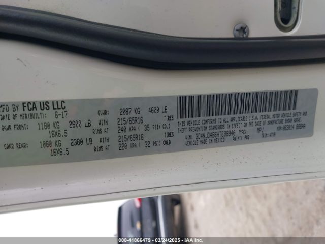 3C4NJDAB6HT688840 Jeep New Compass Sport 4x4