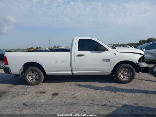 3C6JR6DG2KG502762 RAM 1500 Classic Tradesman  4x2 8' Box