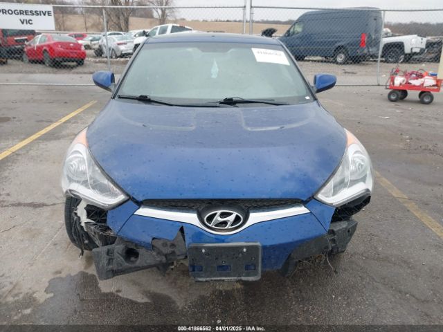 KMHTC6AD9HU322600 Hyundai Veloster Value Edition