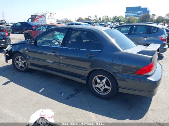 2002 MITSUBISHI LANCER JA3AJ86E62U047174 Photo 2
