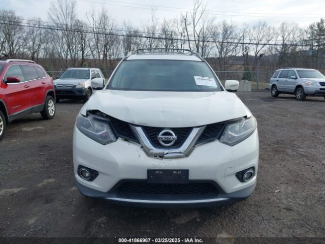 5N1AT2MV6EC853940 Nissan Rogue Sl