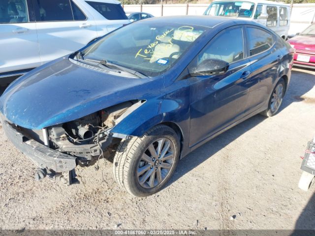 KMHDH4AE9EU138322 Hyundai ELANTRA SE