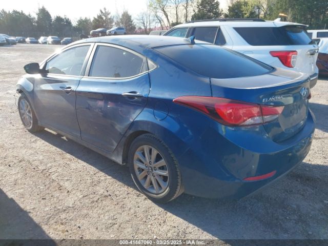 KMHDH4AE9EU138322 Hyundai ELANTRA SE
