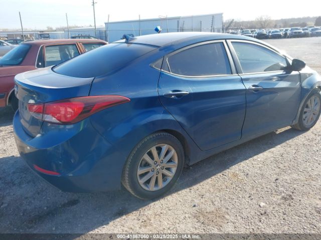 KMHDH4AE9EU138322 Hyundai ELANTRA SE