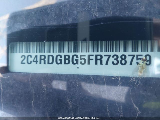 2C4RDGBG5FR738759 Dodge Grand Caravan American Value Pkg