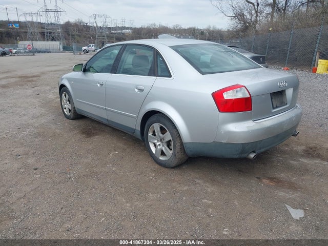 2002 AUDI A4 WAULT68E12A157442 Photo 2