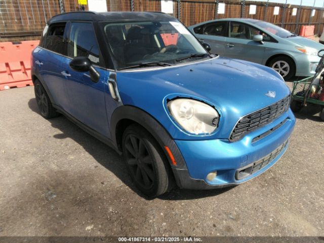 2011 MINI COOPER S COUNTRYMAN WMWZC3C58BWL78359