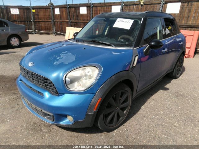 2011 MINI COOPER S COUNTRYMAN WMWZC3C58BWL78359 Photo 1