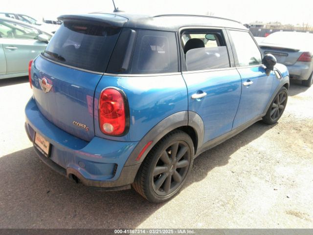 2011 MINI COOPER S COUNTRYMAN WMWZC3C58BWL78359 Photo 3