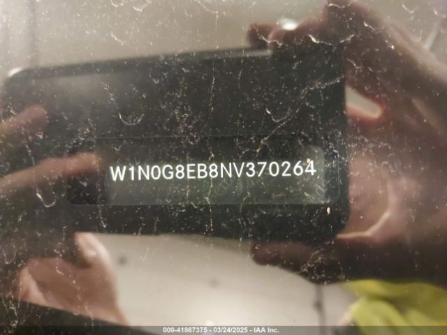 W1N0G8EB8NV370264 Mercedes-Benz Glc 300 4matic Suv