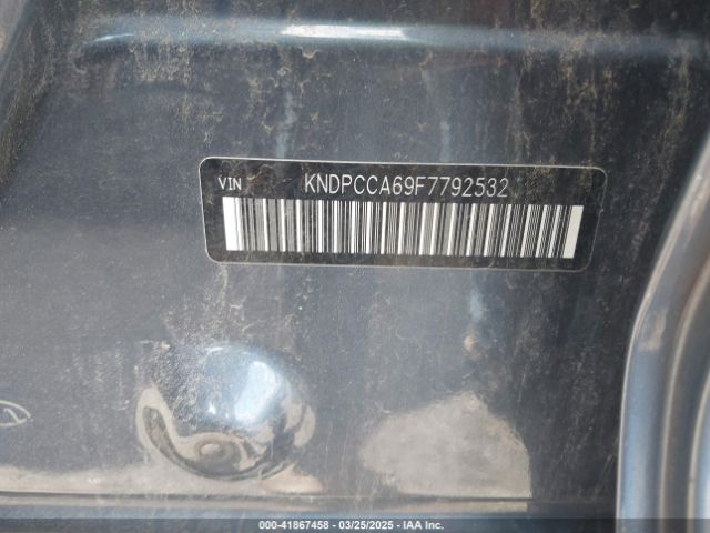 KNDPCCA69F7792532 KIA Sportage Sx
