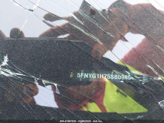 5FNYG1H75SB098548 Honda Pilot Touring