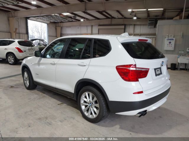 2013 BMW X3 5UXWX9C50D0A11377 Photo 2
