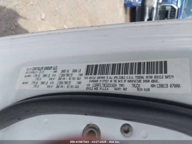2014 RAM 1500 1C6RR7LT9ES231624 Photo 8
