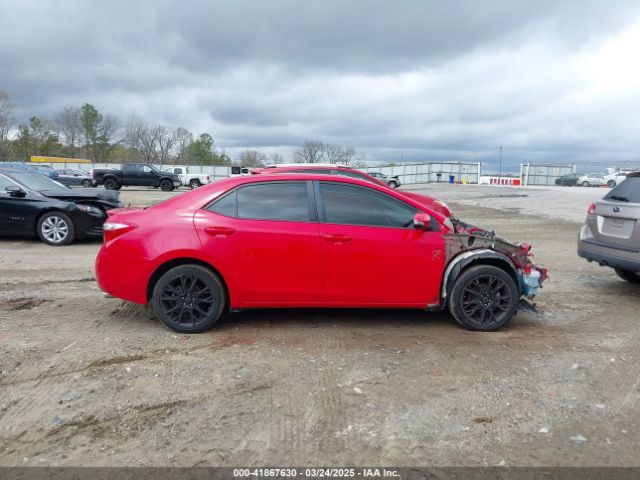 2T1BURHE2GC540595 Toyota Corolla S W/special Edition Pkg