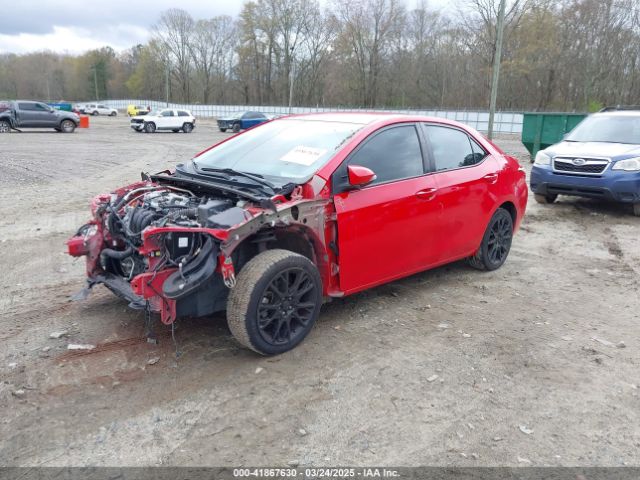 2T1BURHE2GC540595 Toyota Corolla S W/special Edition Pkg