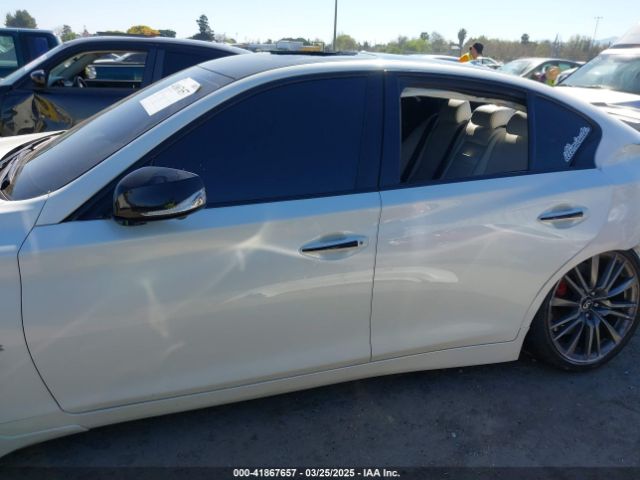 JN1FV7APXLM630253 Infiniti Q50 Red Sport 400