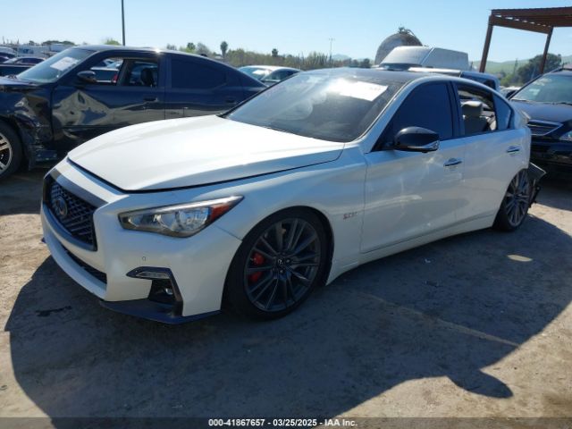 JN1FV7APXLM630253 Infiniti Q50 Red Sport 400