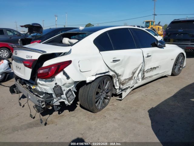 JN1FV7APXLM630253 Infiniti Q50 Red Sport 400