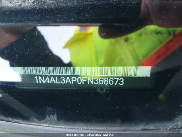 1N4AL3AP0FN368673 Nissan Altima 2.5 S