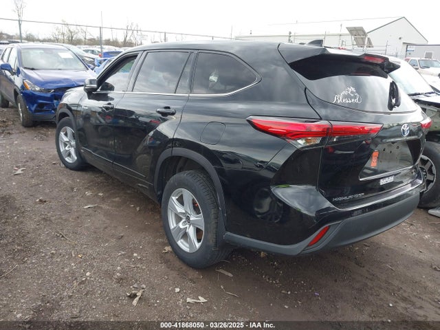 Toyota Highlander Hybrid Le 2021 5TDBBRCH6MS519338 Image 3